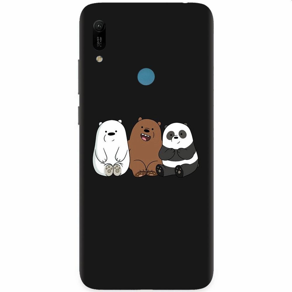 Husa silicon pentru Huawei Y6 Prime 2019, Bears