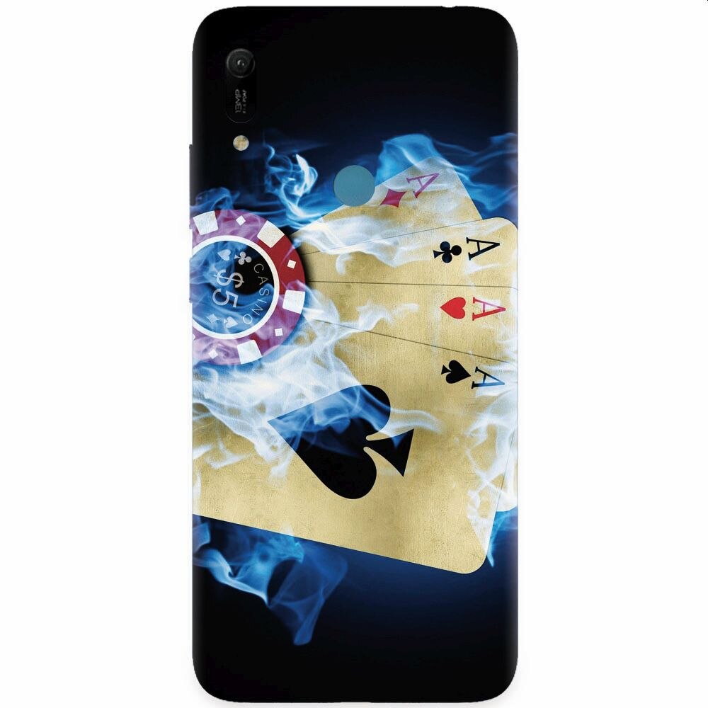 Husa silicon pentru Huawei Y6 Prime 2019, Casino