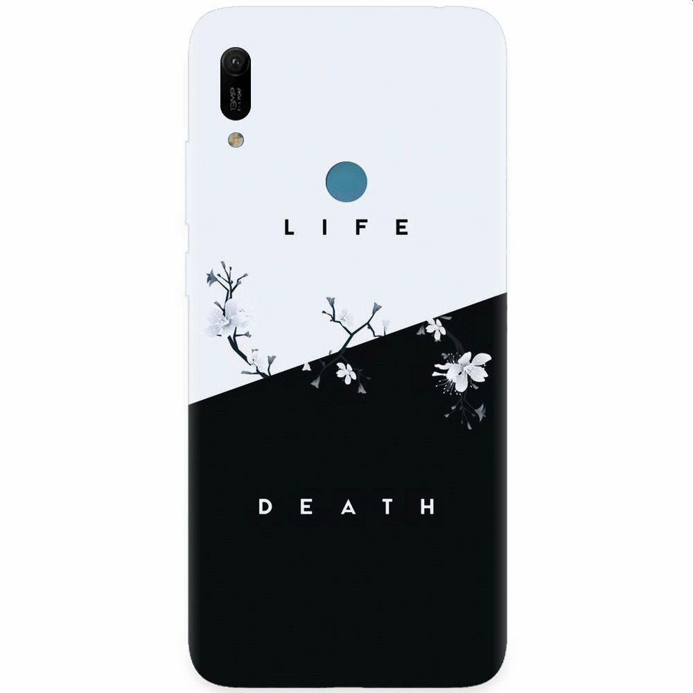 Husa silicon pentru Huawei Y6 Prime 2019, Life Vs Death