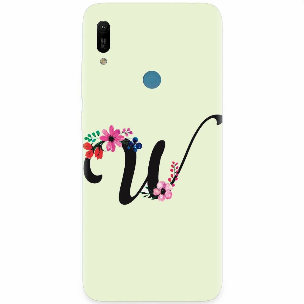 Husa silicon pentru Huawei Y6 Prime 2019, Litera W