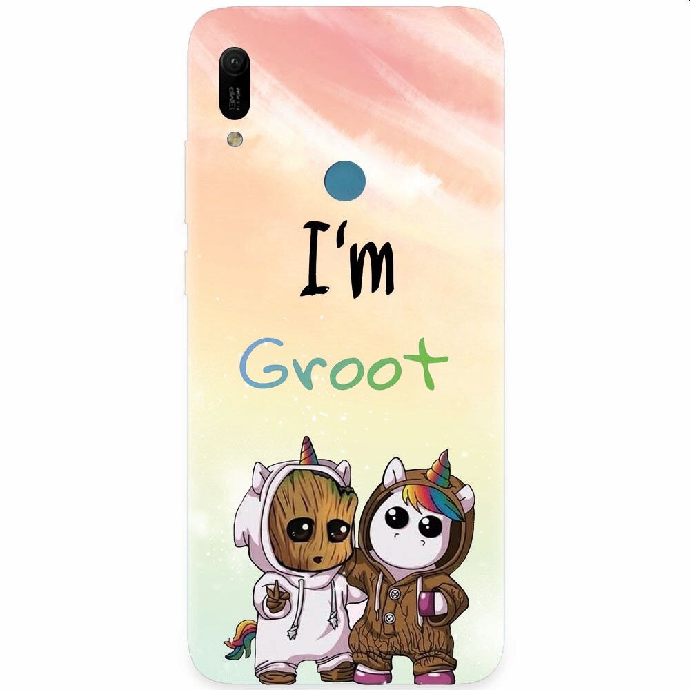 Husa silicon pentru Huawei Y6 Prime 2019, Im Groot
