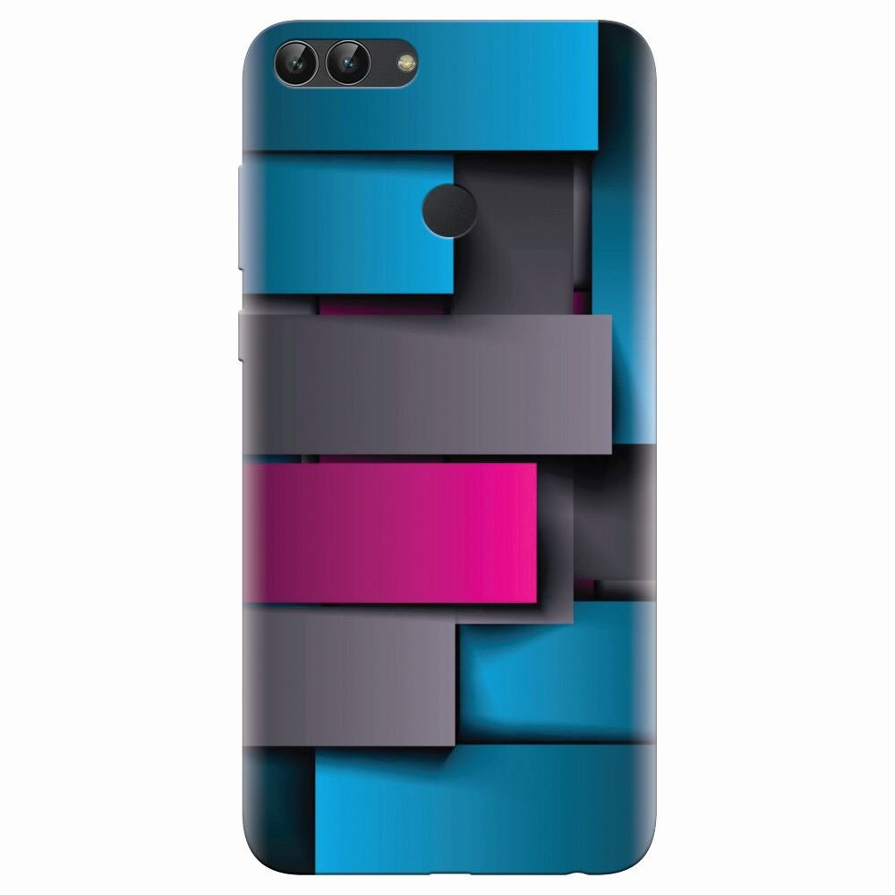 Husa silicon pentru Huawei P Smart, Cool Abstract