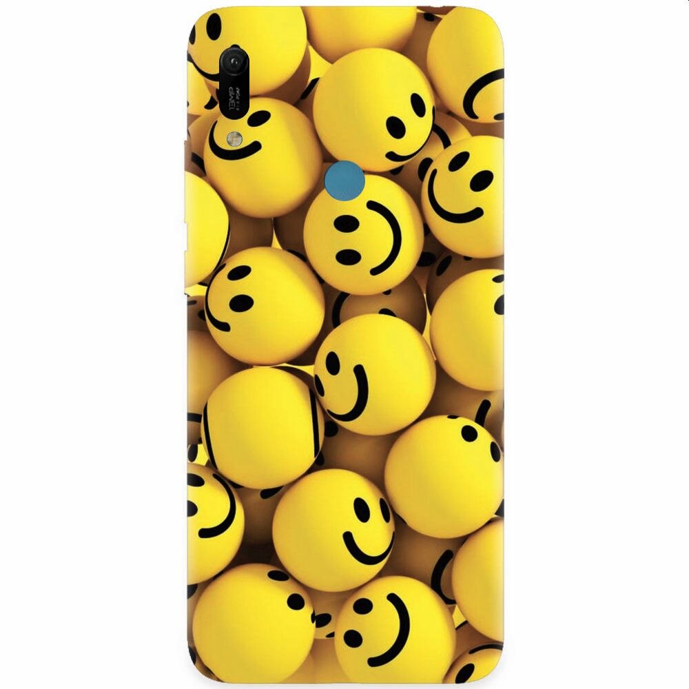 Husa silicon pentru Huawei Y6 Prime 2019, Smiles 002