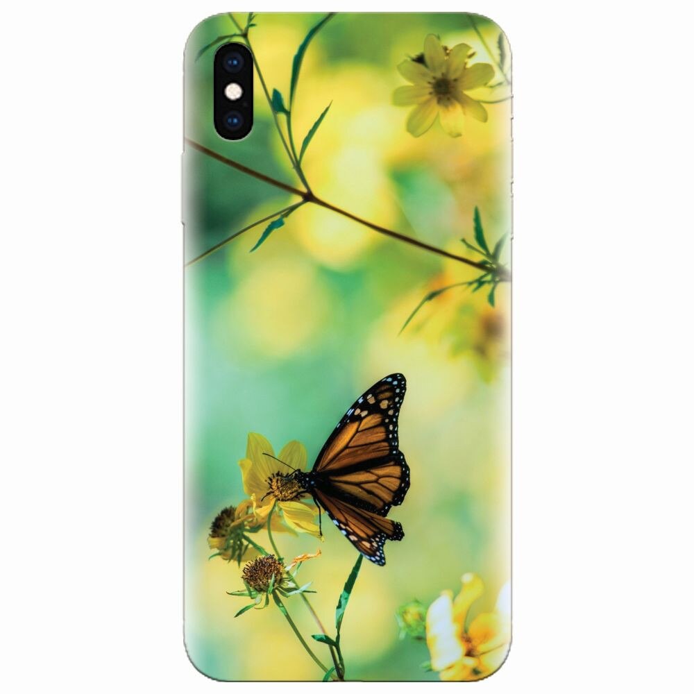 Husa silicon pentru Apple Iphone XS Max, Butterfly