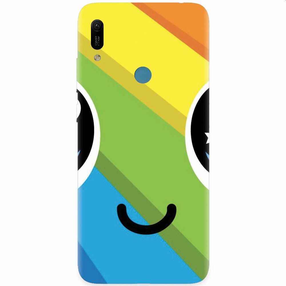 Husa silicon pentru Huawei Y6 Prime 2019, Happy Face