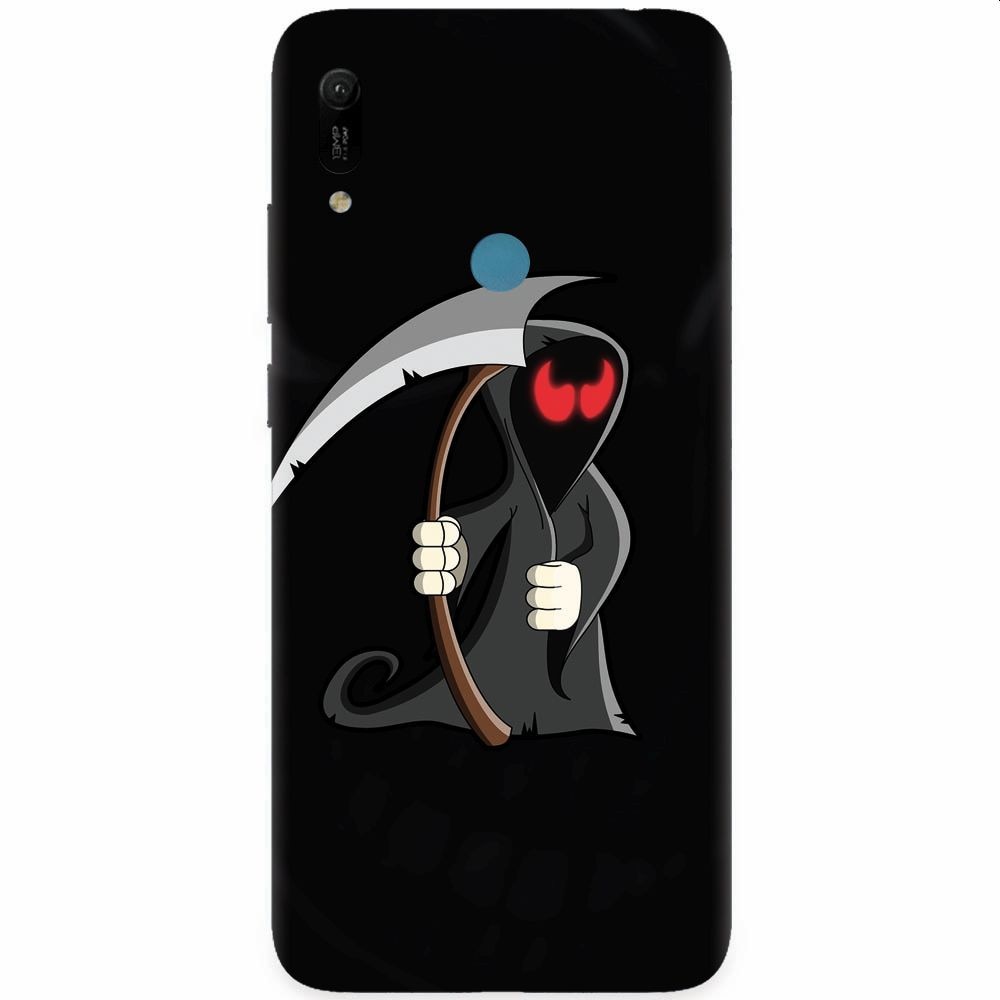 Husa silicon pentru Huawei Y6 Prime 2019, Grim Reaper