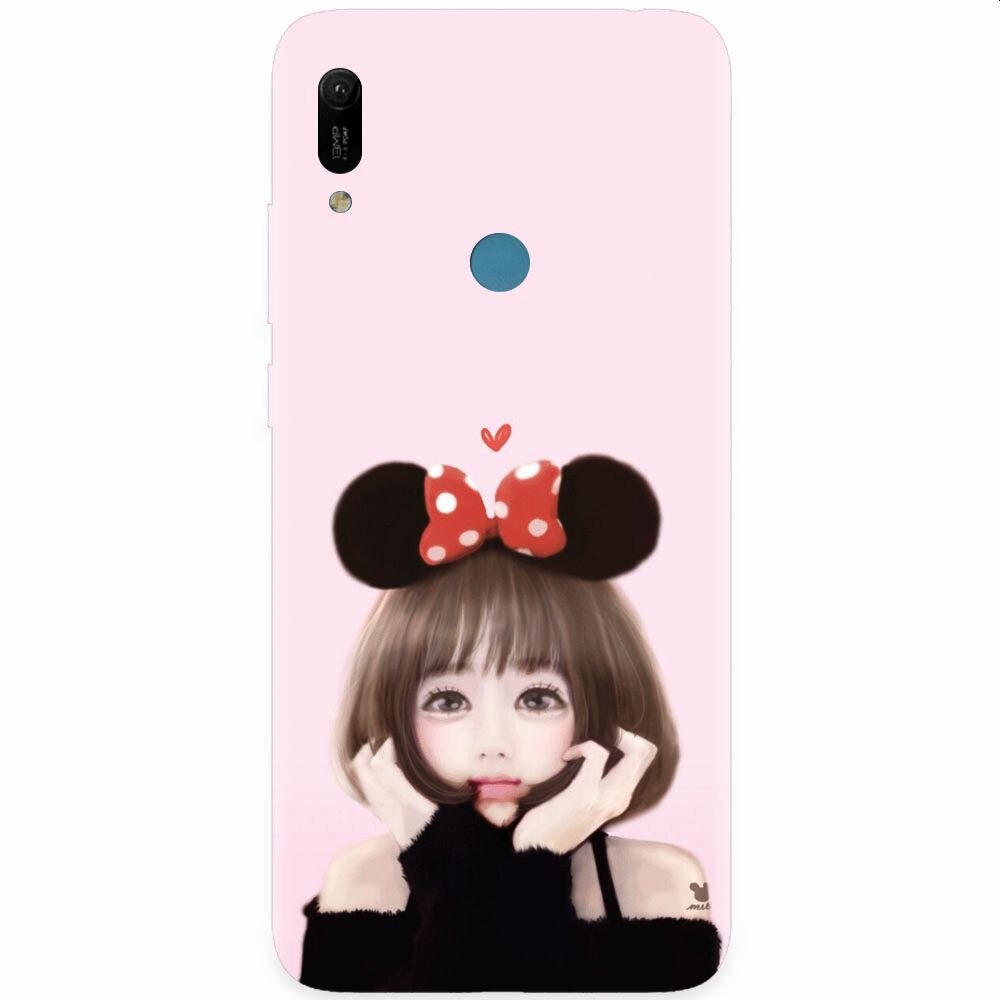 Husa silicon pentru Huawei Y6 Prime 2019, Girly 002