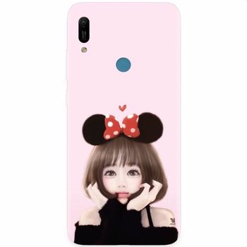 Husa silicon pentru Huawei Y6 Prime 2019, Girly 002 Husa silicon pentru Huawei Y6 Prime 2019, Girly 002