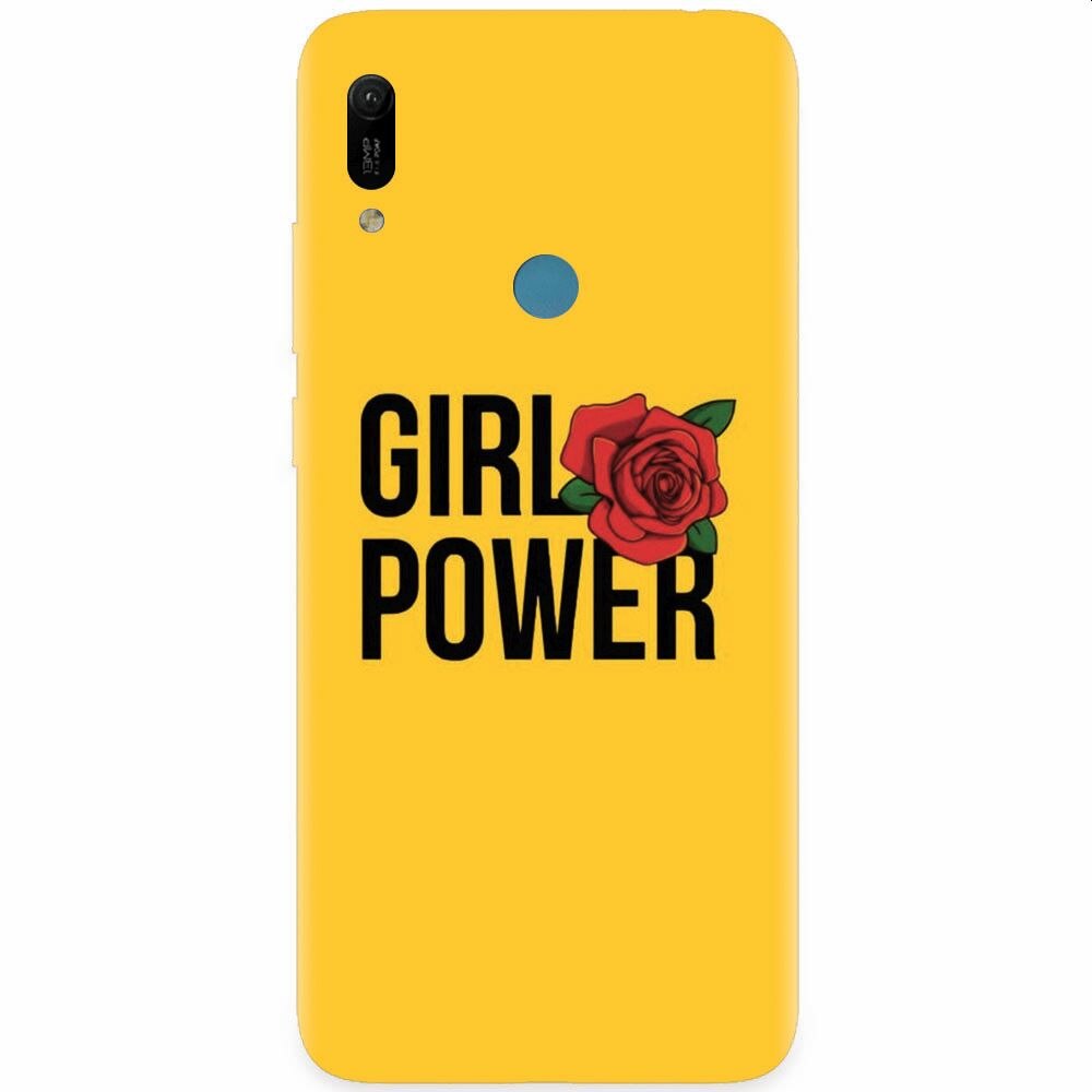 Husa silicon pentru Huawei Y6 Prime 2019, Girl Power