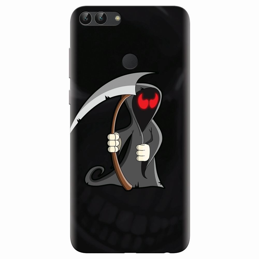 Husa silicon pentru Huawei P Smart, Grim Reaper