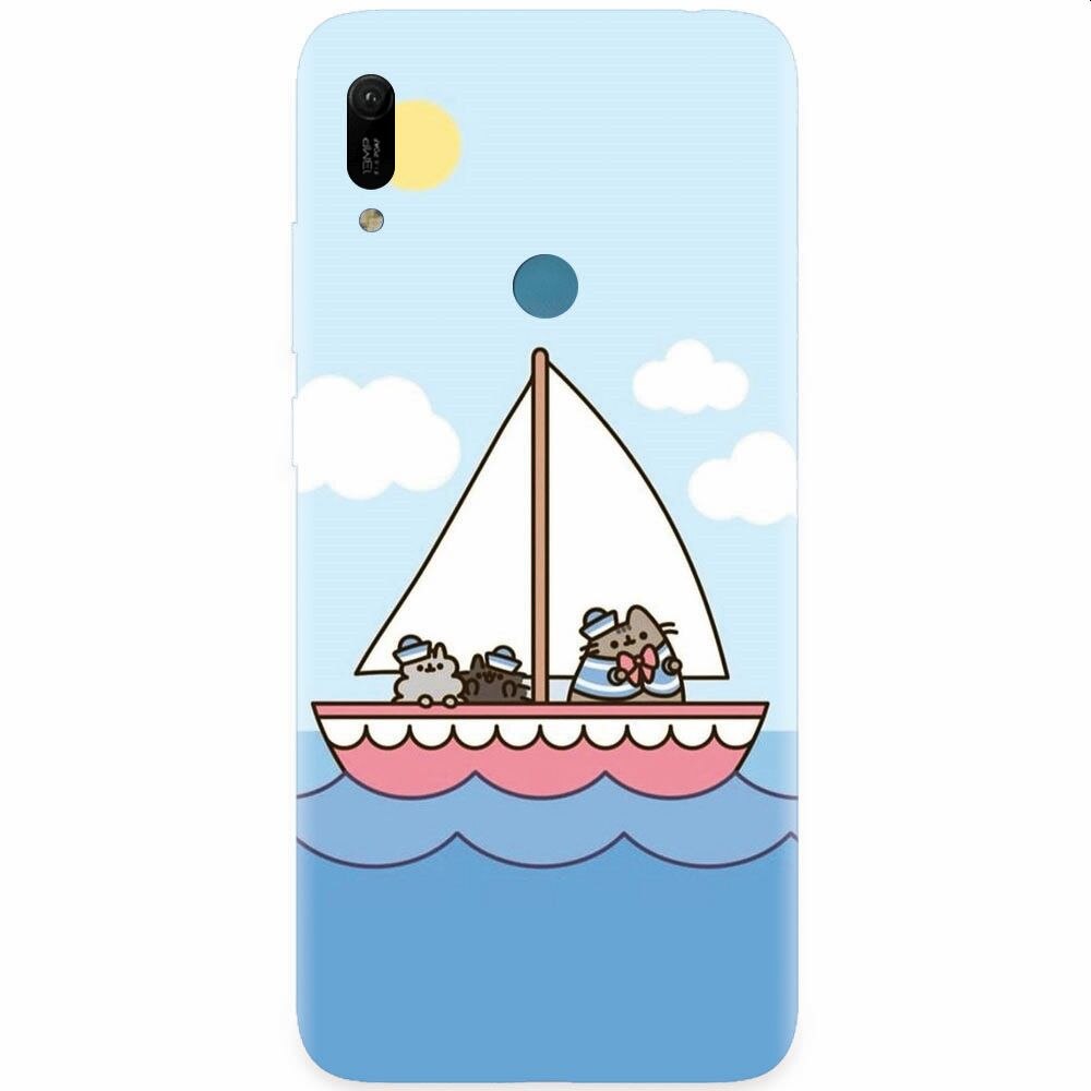Husa silicon pentru Huawei Y6 Prime 2019, Happy Sailors