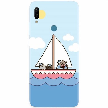 Husa silicon pentru Huawei Y6 Prime 2019, Happy Sailors Husa silicon pentru Huawei Y6 Prime 2019, Happy Sailors
