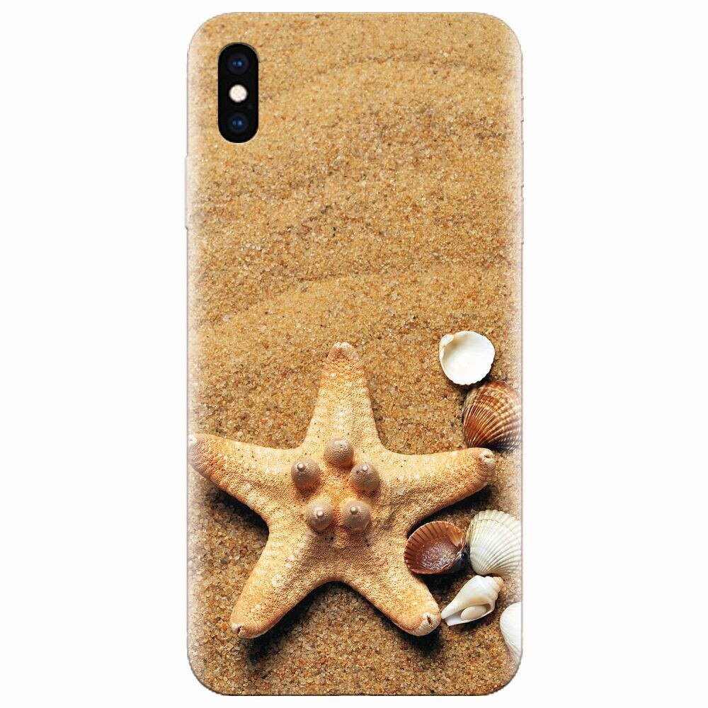 Husa silicon pentru Apple Iphone XS Max, Sea Shells