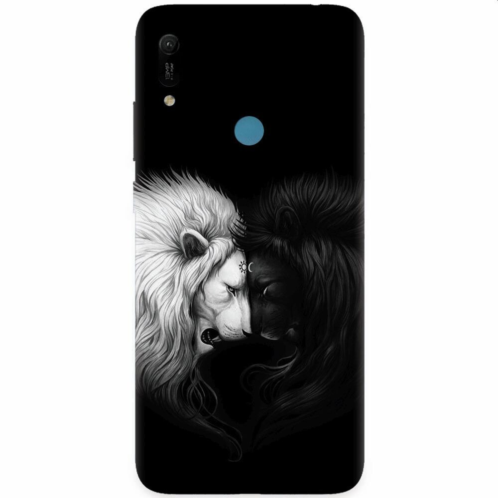 Husa silicon pentru Huawei Y6 Prime 2019, Lions