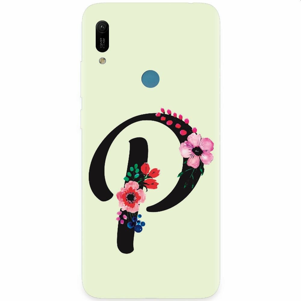 Husa silicon pentru Huawei Y6 Prime 2019, Litera P