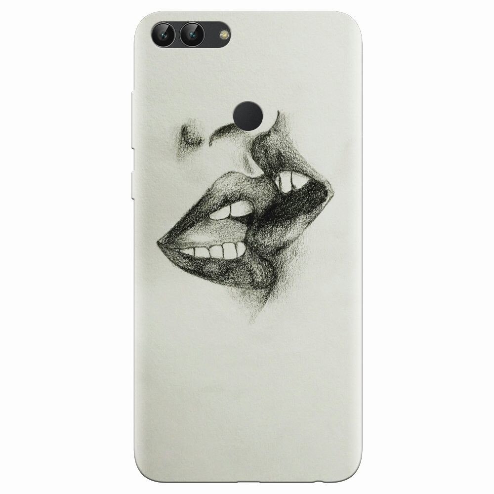 Husa silicon pentru Huawei P Smart, Kiss