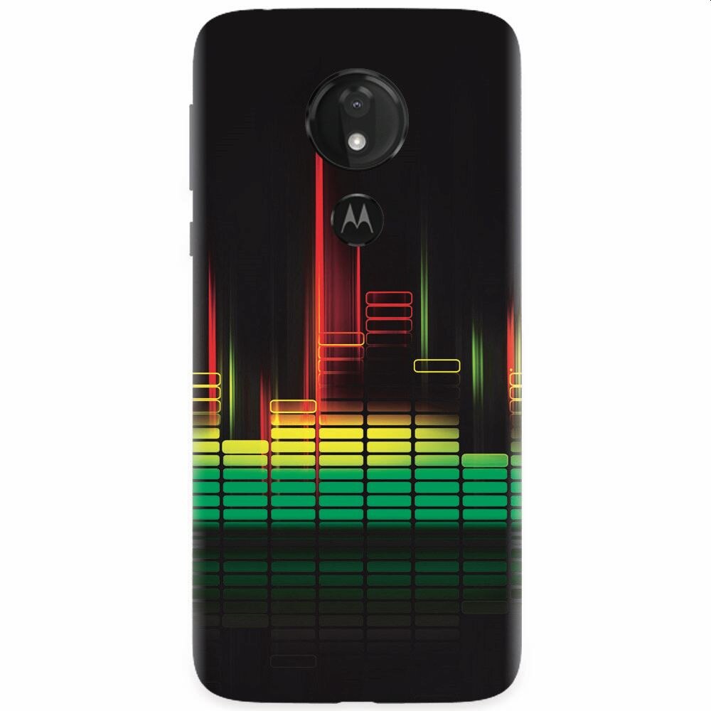 Husa silicon pentru Motorola Moto G7 Power, Abstract Dj Sound System