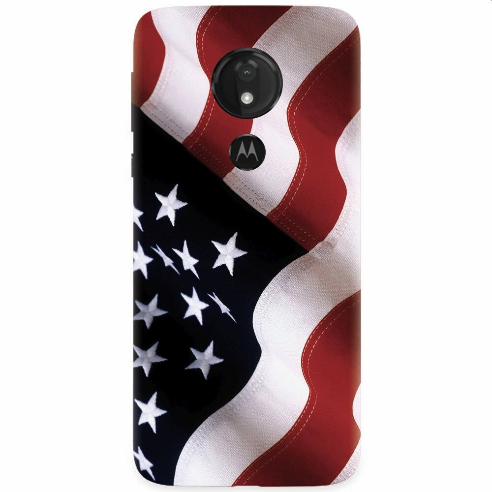 Husa silicon pentru Motorola Moto G7, American