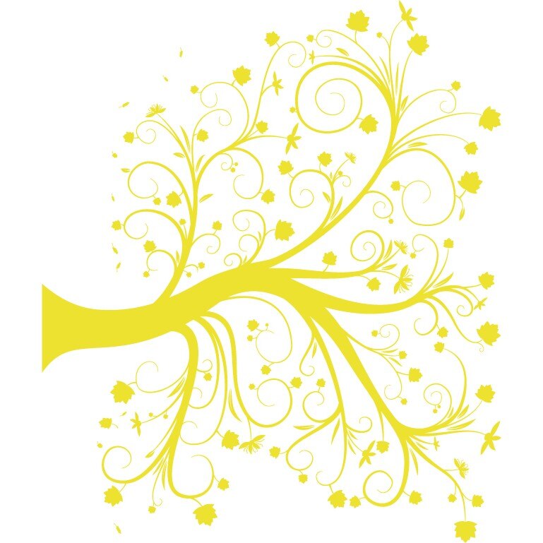 Combinatia clasica cu cea moderna - Sticker Decorativ - Lemon - 98 x 83 cm