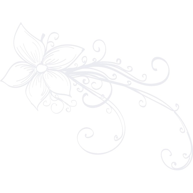 Orhideea fericita - Sticker Decorativ - Alb polar - 108 x 83 cm