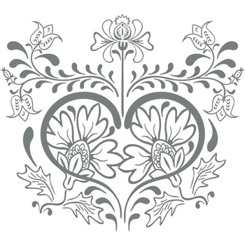 Element modern - Sticker Decorativ - Gri Metal - 123 x 110 cm Element modern - Sticker Decorativ - Gri Metal - 123 x 110 cm