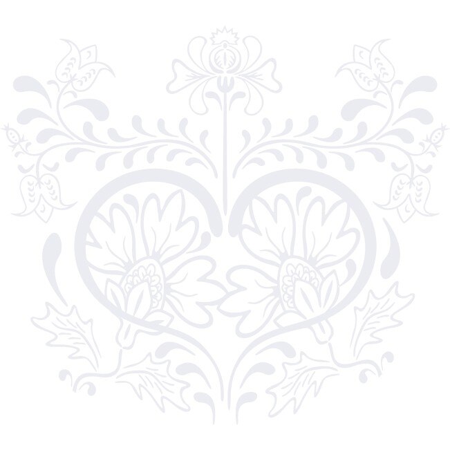 Element modern - Sticker Decorativ - Alb polar - 123 x 110 cm