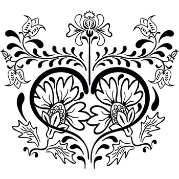 Element modern - Sticker Decorativ - Negru - 123 x 110 cm Element modern - Sticker Decorativ - Negru - 123 x 110 cm