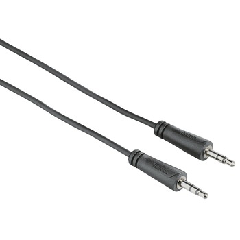 Cablu audio Hama 3.5 mm jack, plug - plug, 5m Cablu audio Hama 3.5 mm jack, plug - plug, 5m
