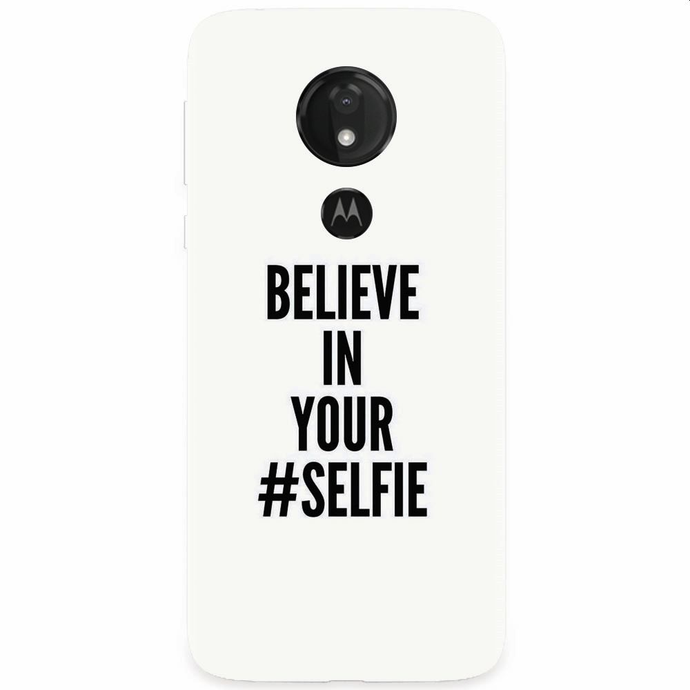 Husa silicon pentru Motorola Moto G7, Believe In Yourlfie
