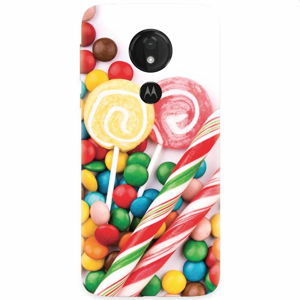 Husa silicon pentru Motorola Moto G7 Power, Sweet Colorful Candy