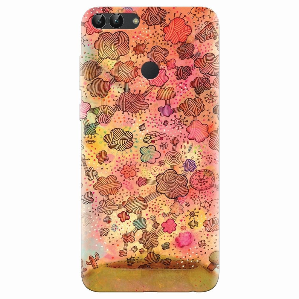 Husa silicon pentru Huawei P Smart, Girly X