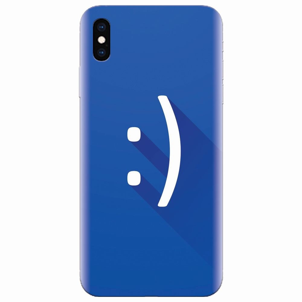 Husa silicon pentru Apple Iphone XS, Smile