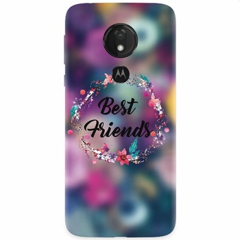 Husa silicon pentru Motorola Moto G7 Power, Best Friends 101 Husa silicon pentru Motorola Moto G7 Power, Best Friends 101
