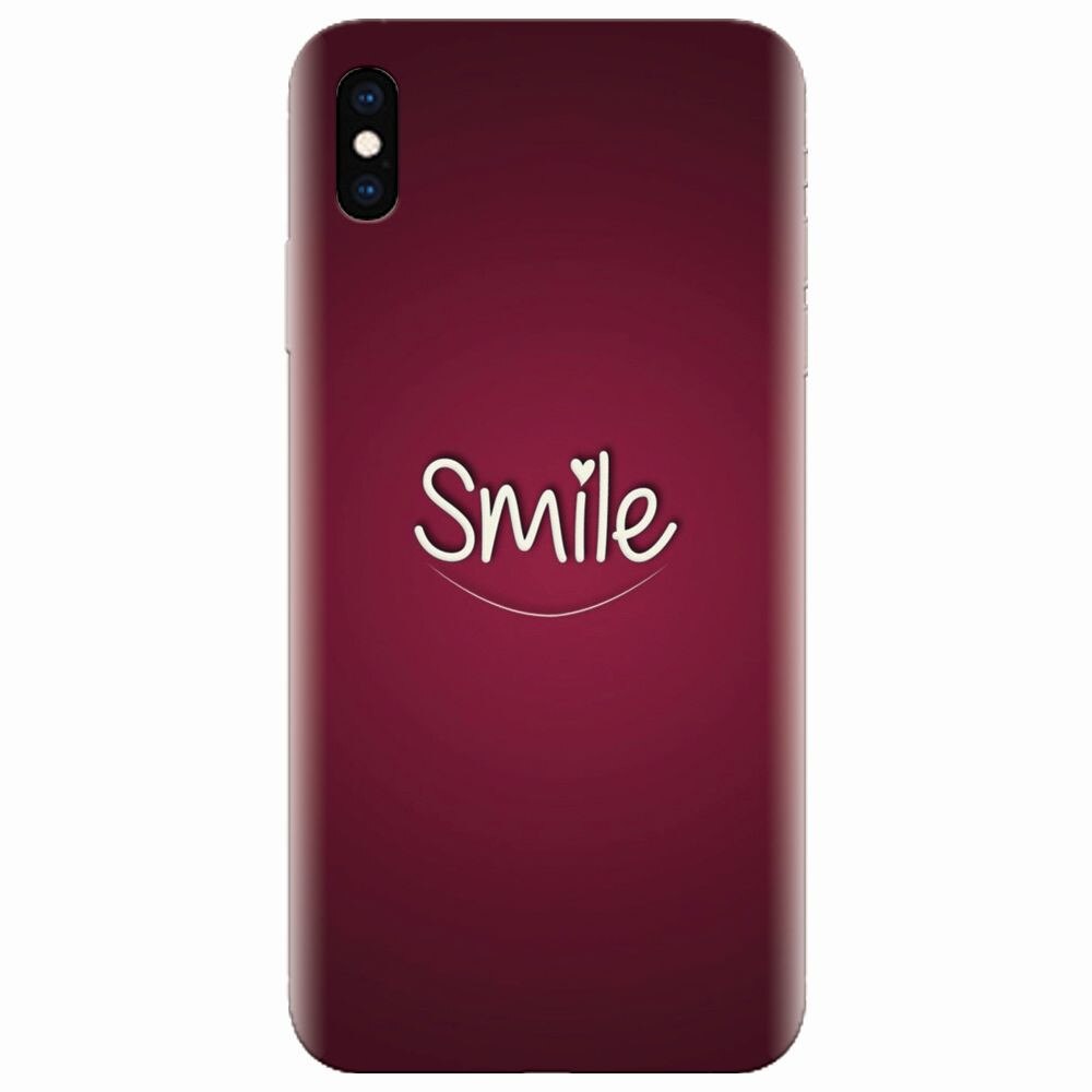 Husa silicon pentru Apple Iphone XS Max, Smile Love