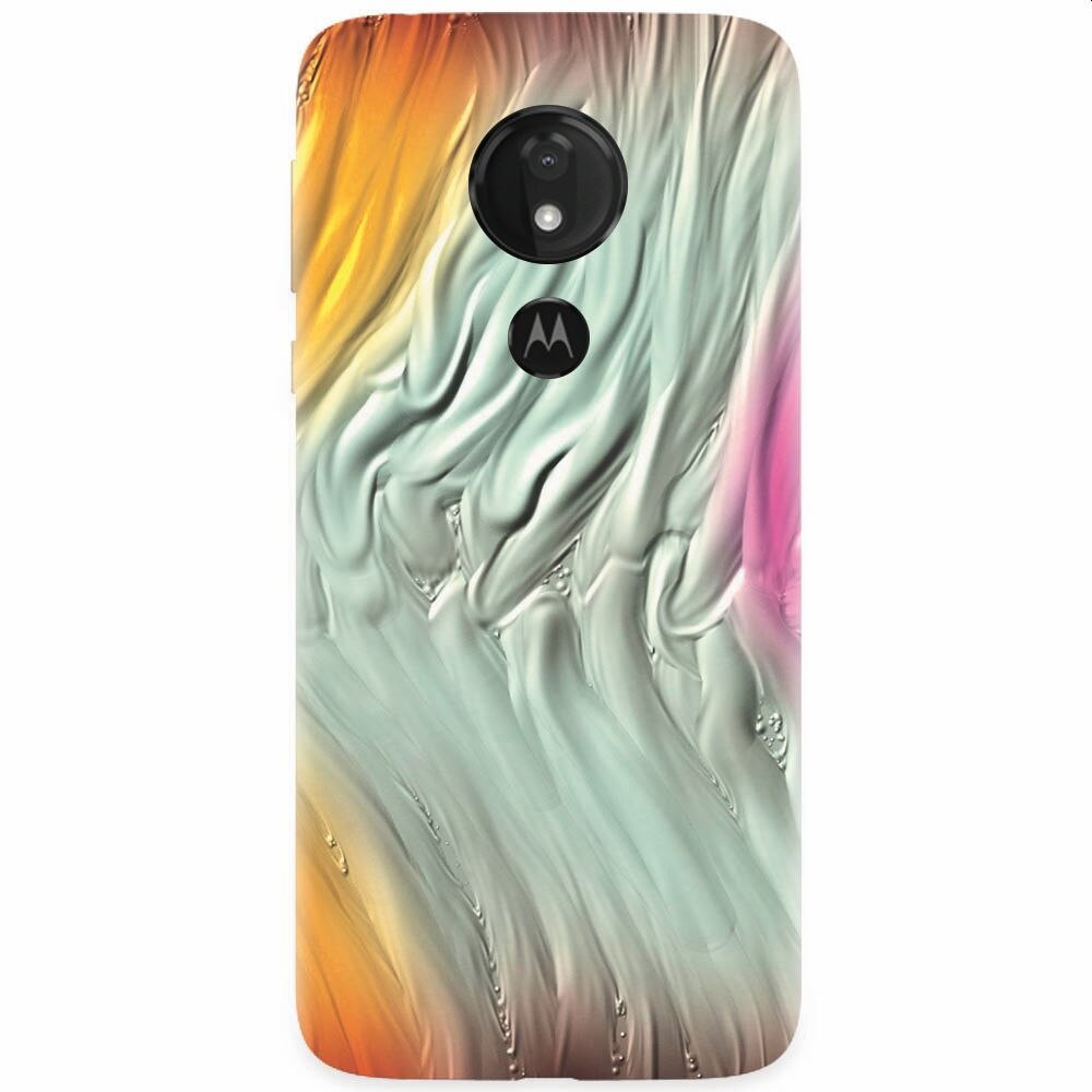 Husa silicon pentru Motorola Moto G7, Attractive Abstract Design