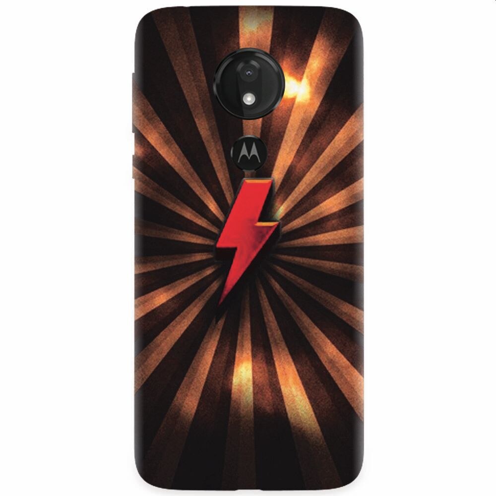 Husa silicon pentru Motorola Moto G7, Abstract Supers