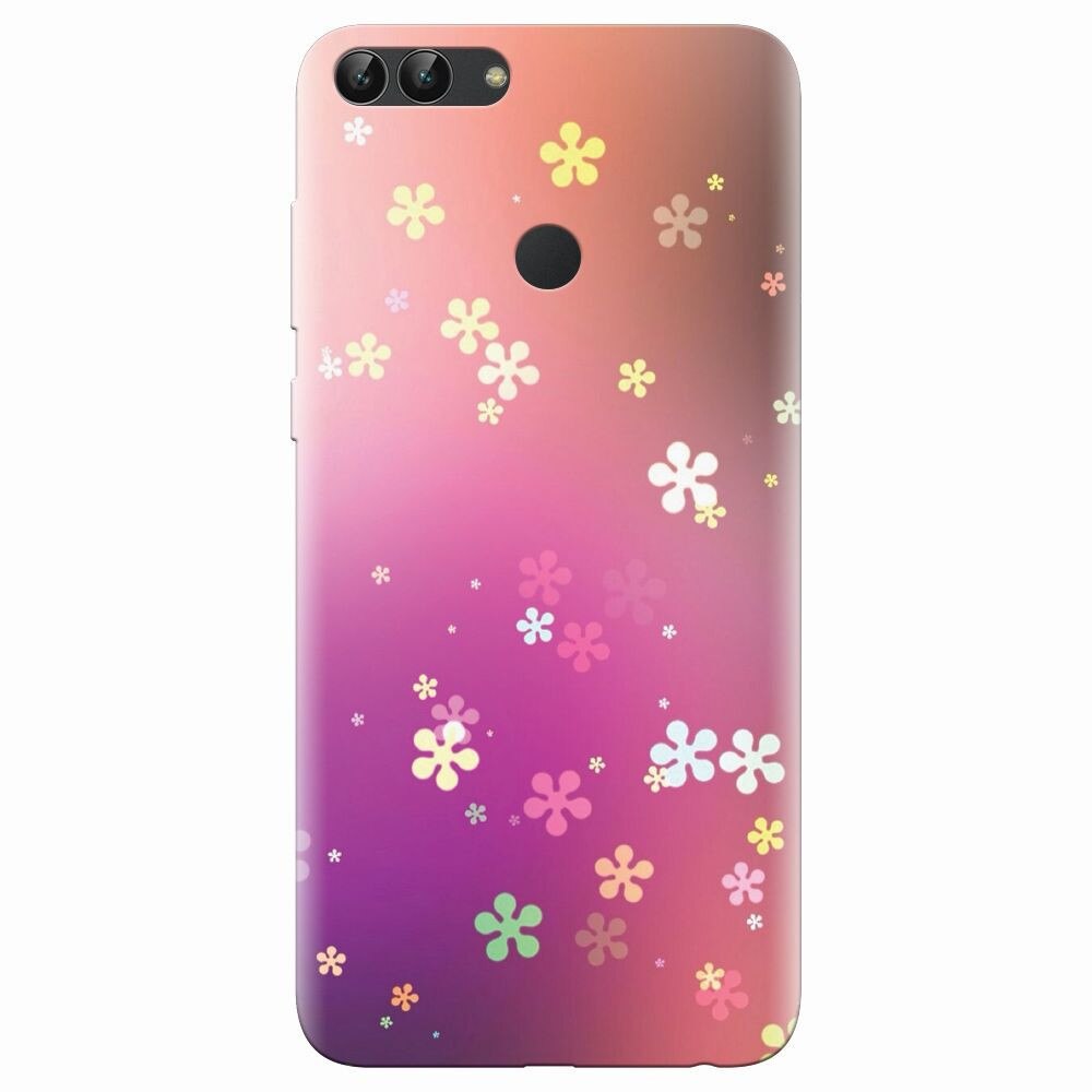 Husa silicon pentru Huawei P Smart, Girlish 002