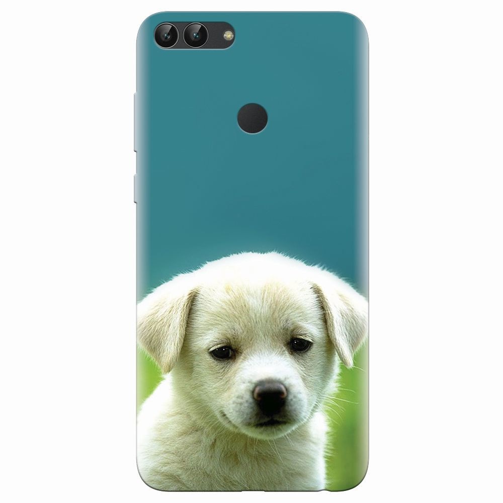 Husa silicon pentru Huawei P Smart, Puppy Style