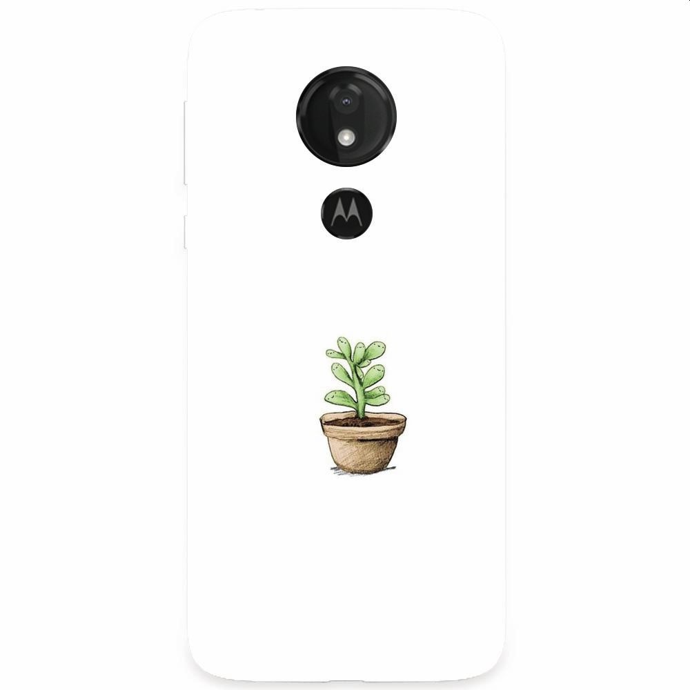 Husa silicon pentru Motorola Moto G7 Power, Cactus 101