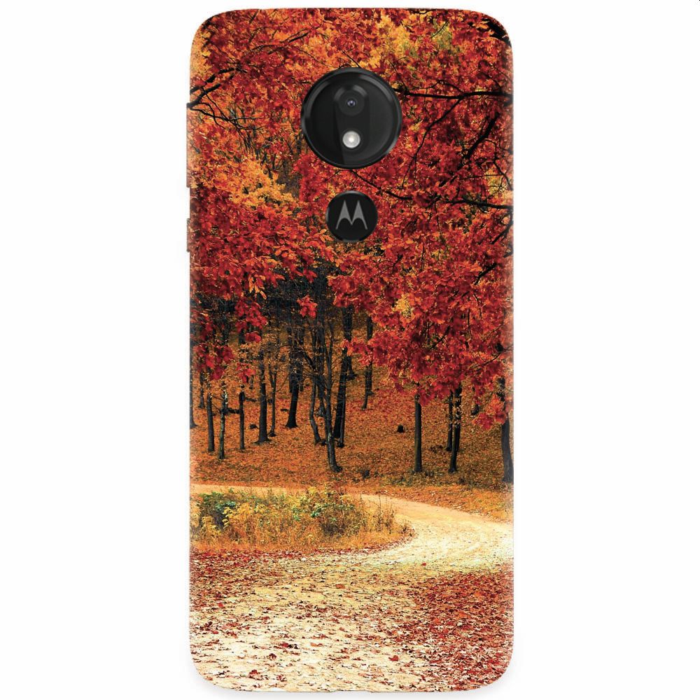 Husa silicon pentru Motorola Moto G7, Autumn
