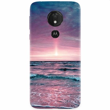 Husa silicon pentru Motorola Moto G7, Calm Sea Husa silicon pentru Motorola Moto G7, Calm Sea