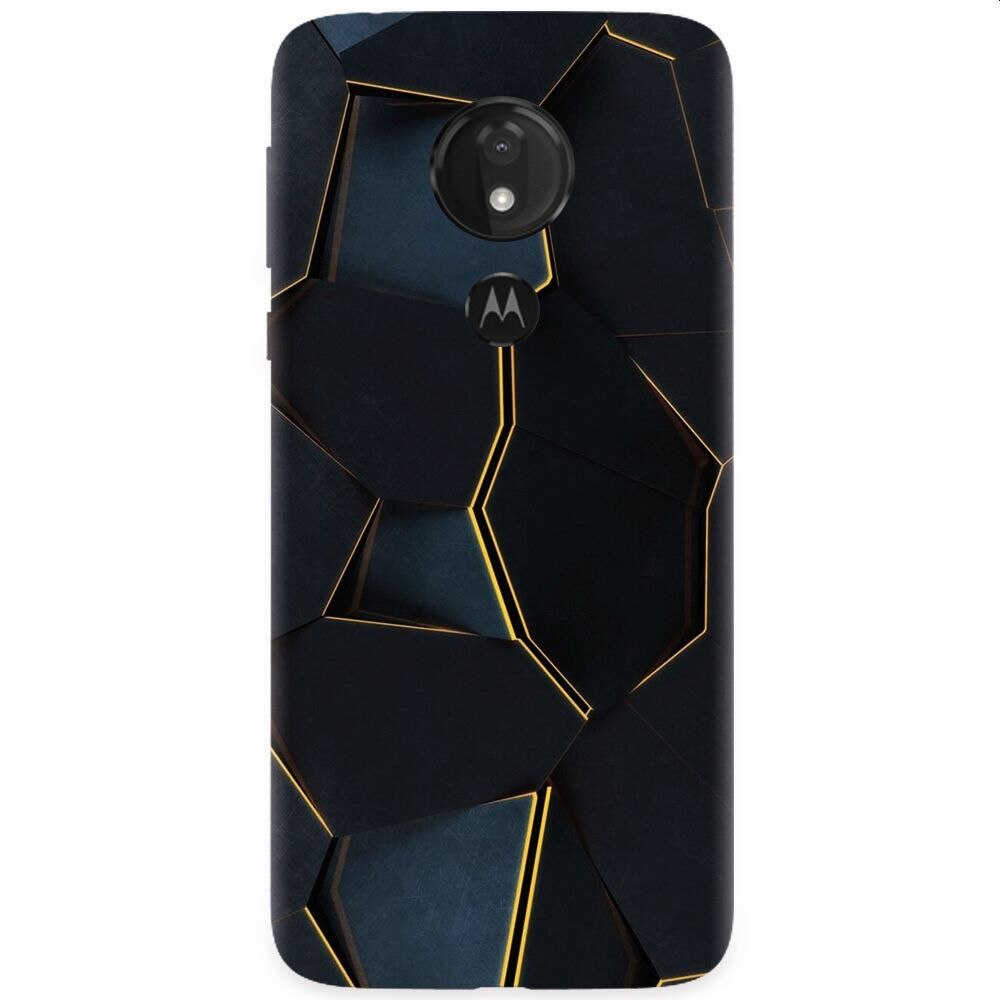 Husa silicon pentru Motorola Moto G7 Power, Abstract Draw