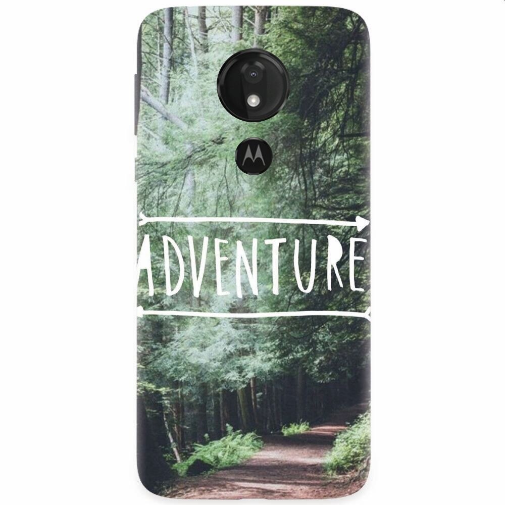 Husa silicon pentru Motorola Moto G7, Adventure Forest Path