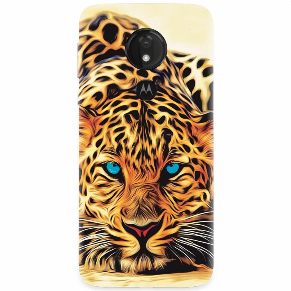 Husa silicon pentru Motorola Moto G7 Power, Animal Tiger