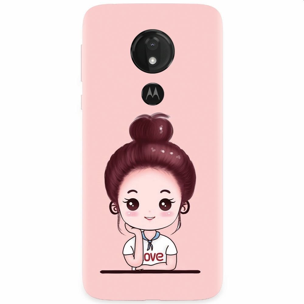 Husa silicon pentru Motorola Moto G7, Animasi