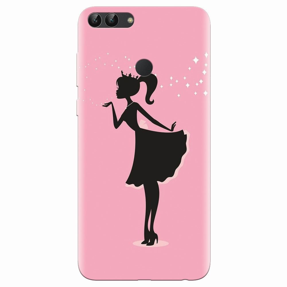 Husa silicon pentru Huawei P Smart, Princess 2