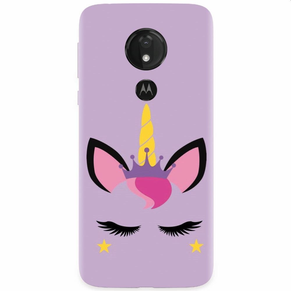 Husa silicon pentru Motorola Moto G7, Unicorn Shine