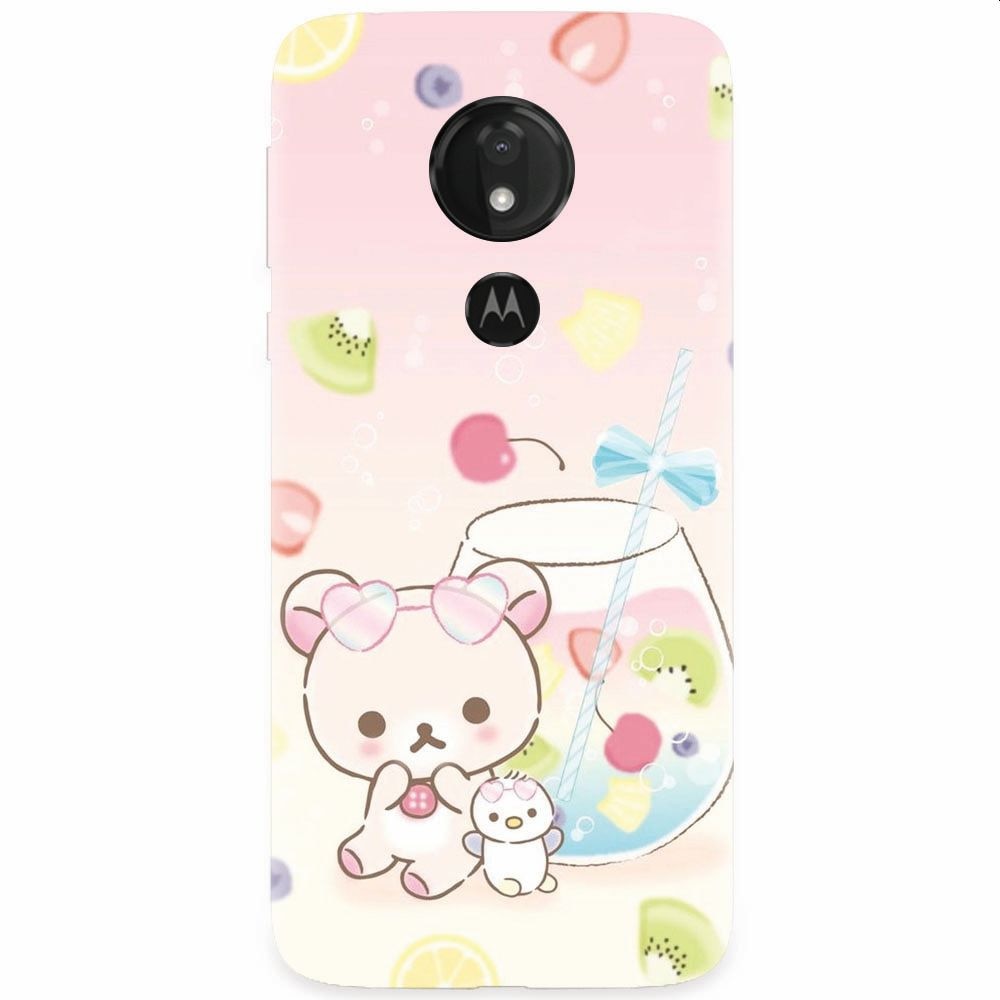 Husa silicon pentru Motorola Moto G7, Tiny And Cute