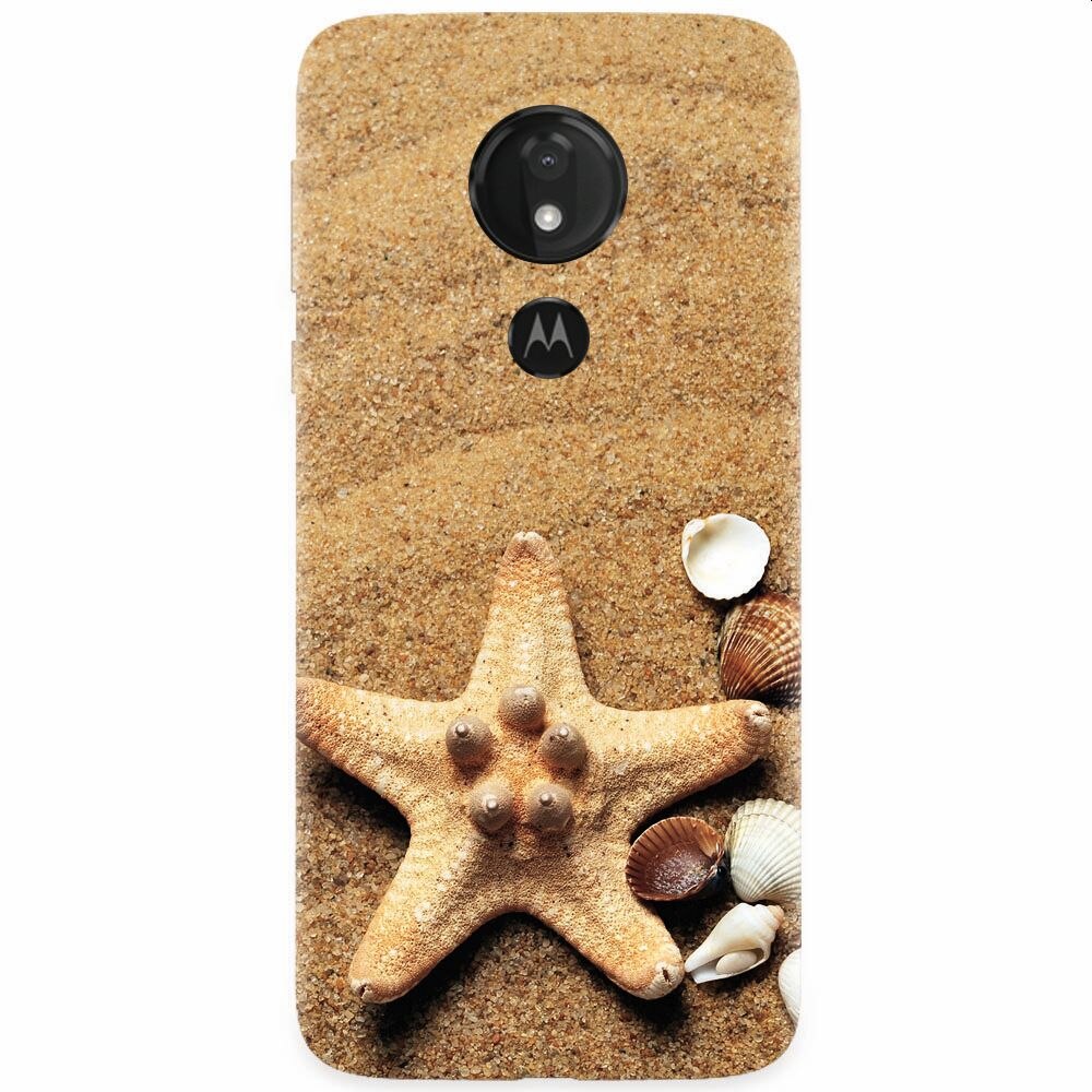 Husa silicon pentru Motorola Moto G7, Sea Shells