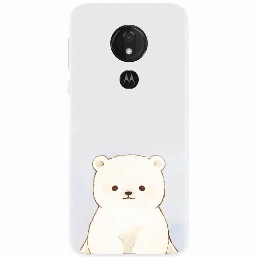 Husa silicon pentru Motorola Moto G7, Bear